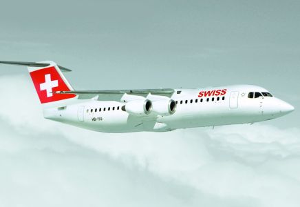 Swiss Avro RJ100