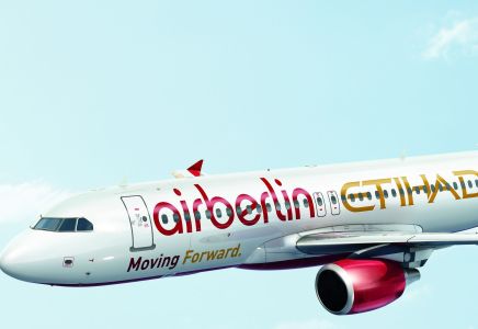 Flugzeug Etihad / Air Berlin