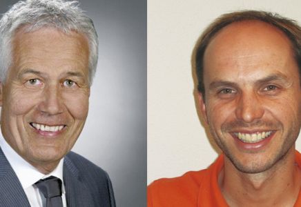 Rolf Helbling und Michael Mettler