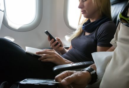 WLAN Wifi an Bord Flugzeug