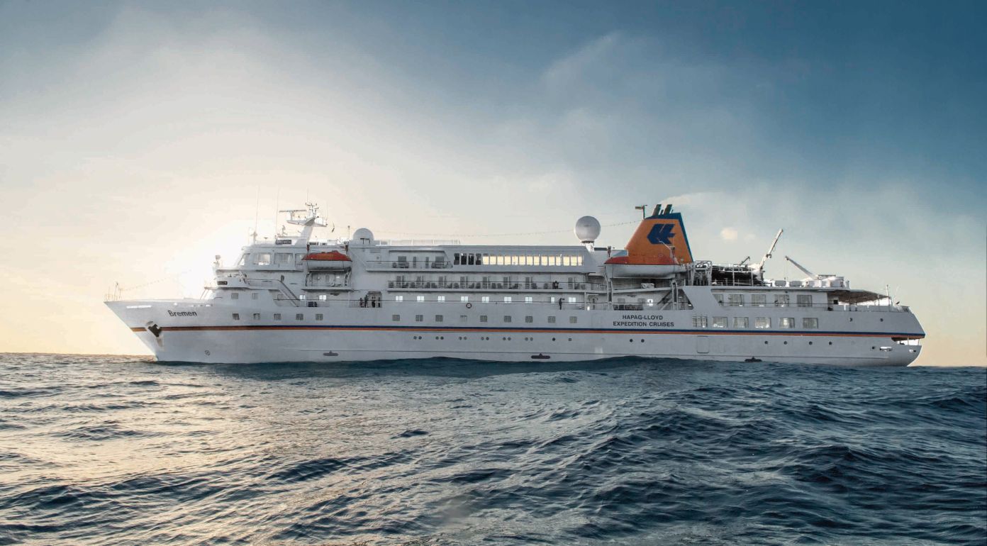 Die Bremen von Hapag Lloyd Cruises