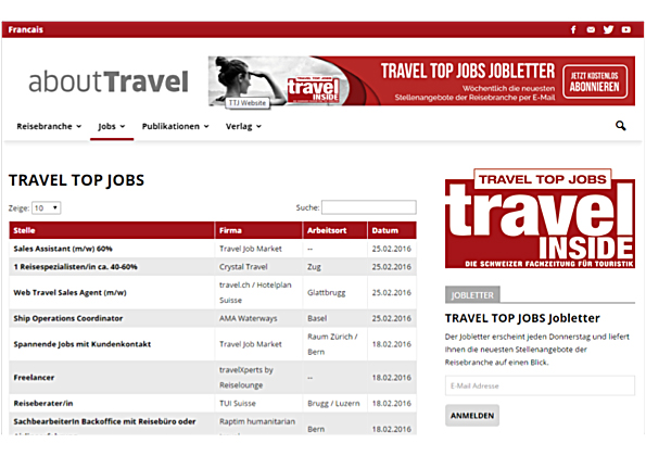 Travel Top Jobs