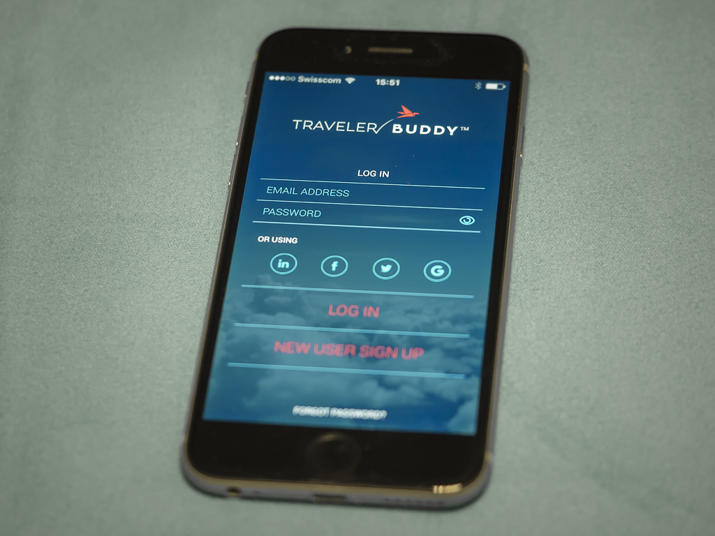 TravelerBuddy on iPhone 6