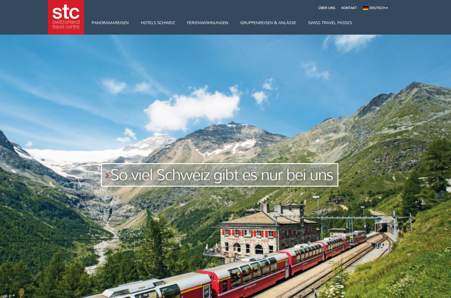 Bernina Express Train