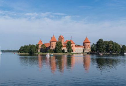 Wasserschloss Trakai Litauen