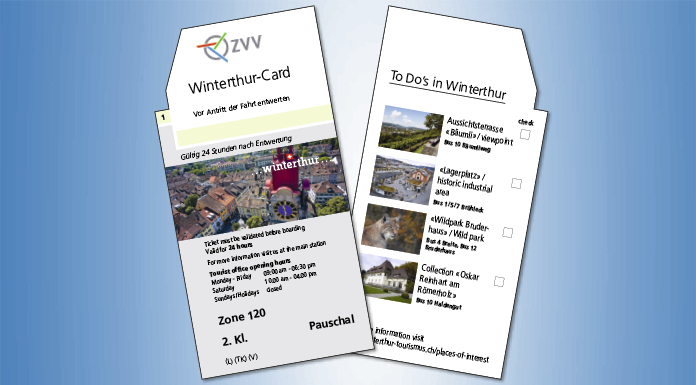 Winterthur, ÖV-Tageskarte