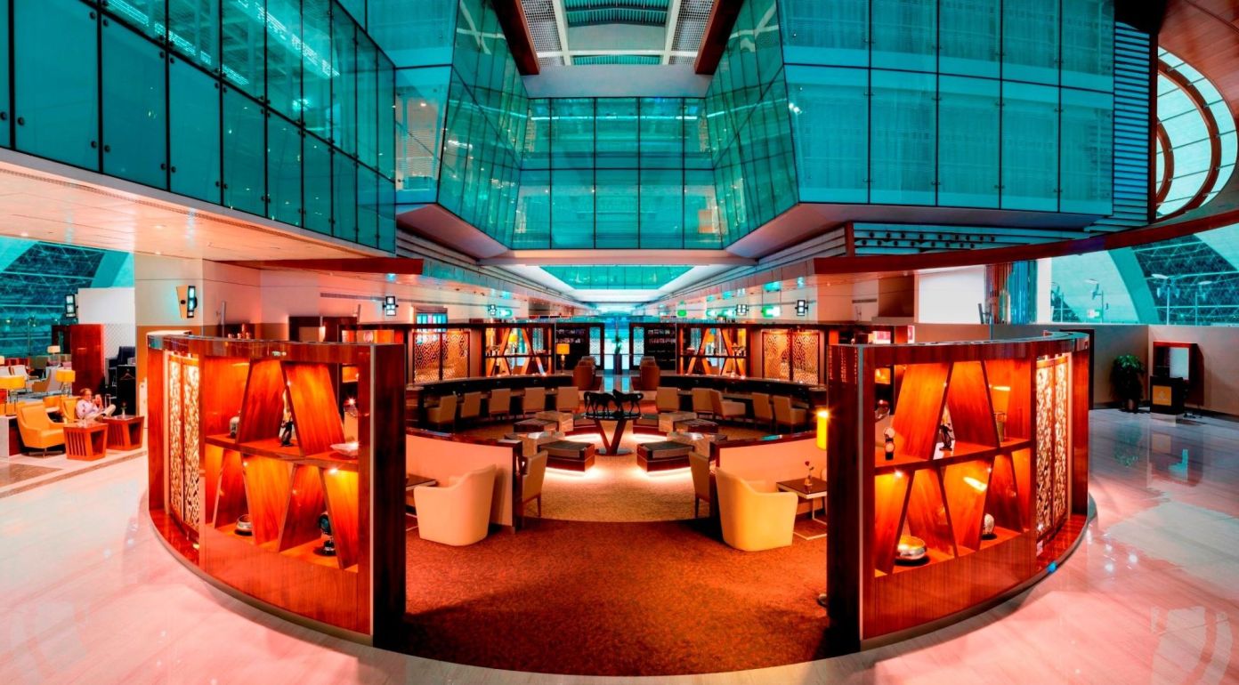 New Business Class Lounge DXB Credit Emirates