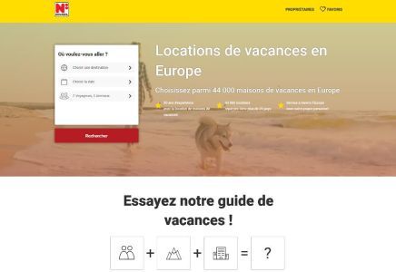 Novasol website France