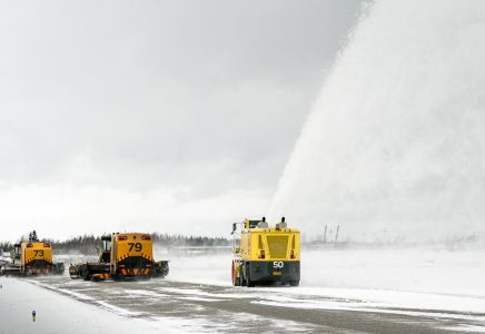 Snow @Helsinki Airport