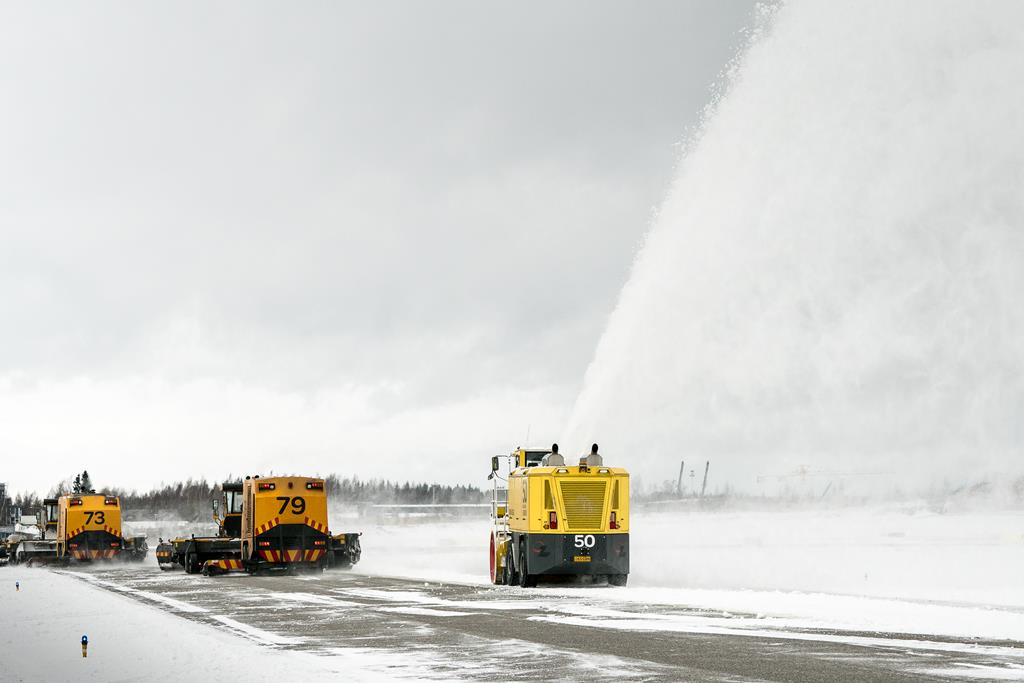Snow @Helsinki Airport