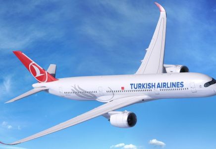 Rendering A350-900 Turkish Airlines