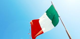 Italien Fahne