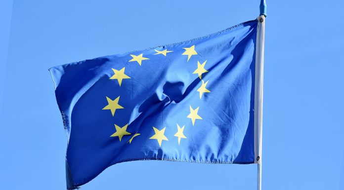 Flagge, EU, Europäische Union, Fahne