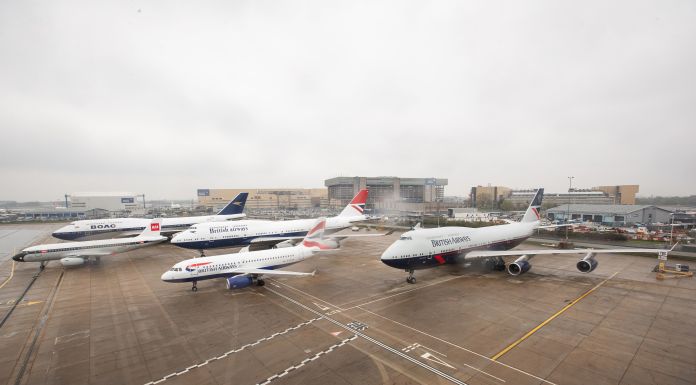 50 000 Passagiere Flogen Mit Retro Jets Der British Airways