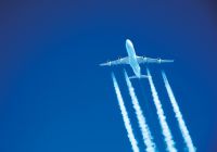 CO2 Kondensstreifen Flugzeug