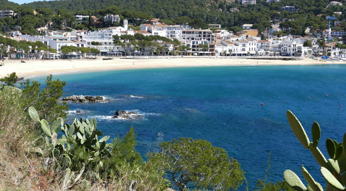 Spanien, Küste, Strand, Costa Brava