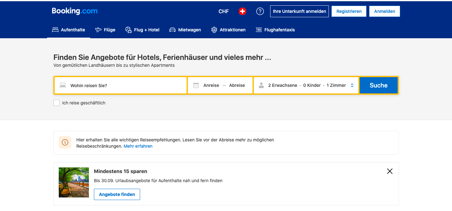 Wie gefährlich ist die Ausweitung des Booking-Angebots für die