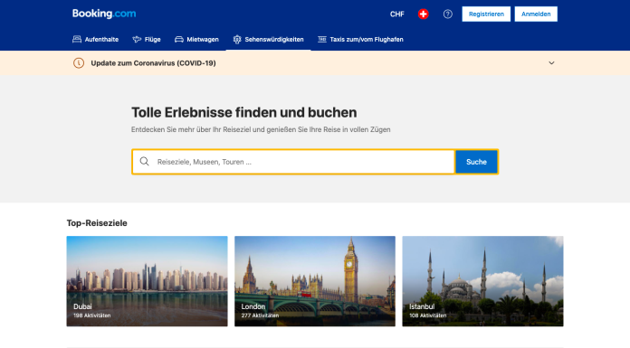 So sehen Schweizer TO die Booking-Offensive - TRAVEL INSIDE