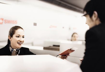 Swiss, Ground Staff, Bodenpersonal, Check-in, Ticketschalter