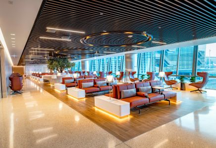 Lounge Doha Qatar Airways Hamad International Airport