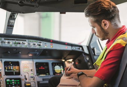 Swiss Aviation Software, Cockpit, Flugzeugwartung, Wartung, Checklist