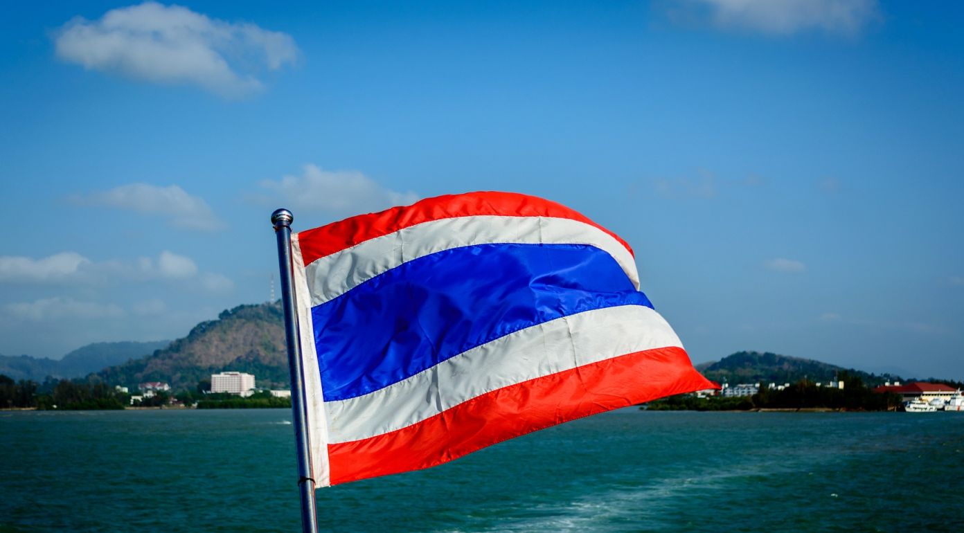 Thailand, Flagge, Fahne