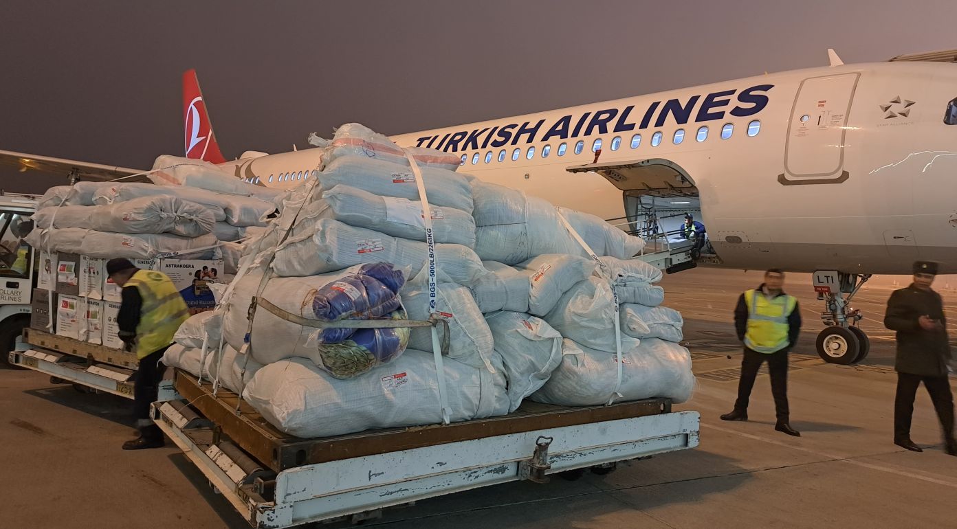 Turkish Airlines, Cargo, Erdbeben, Soforthilfe