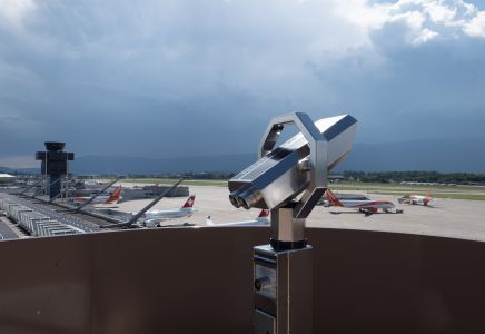 Genève Aéroport, terrasse