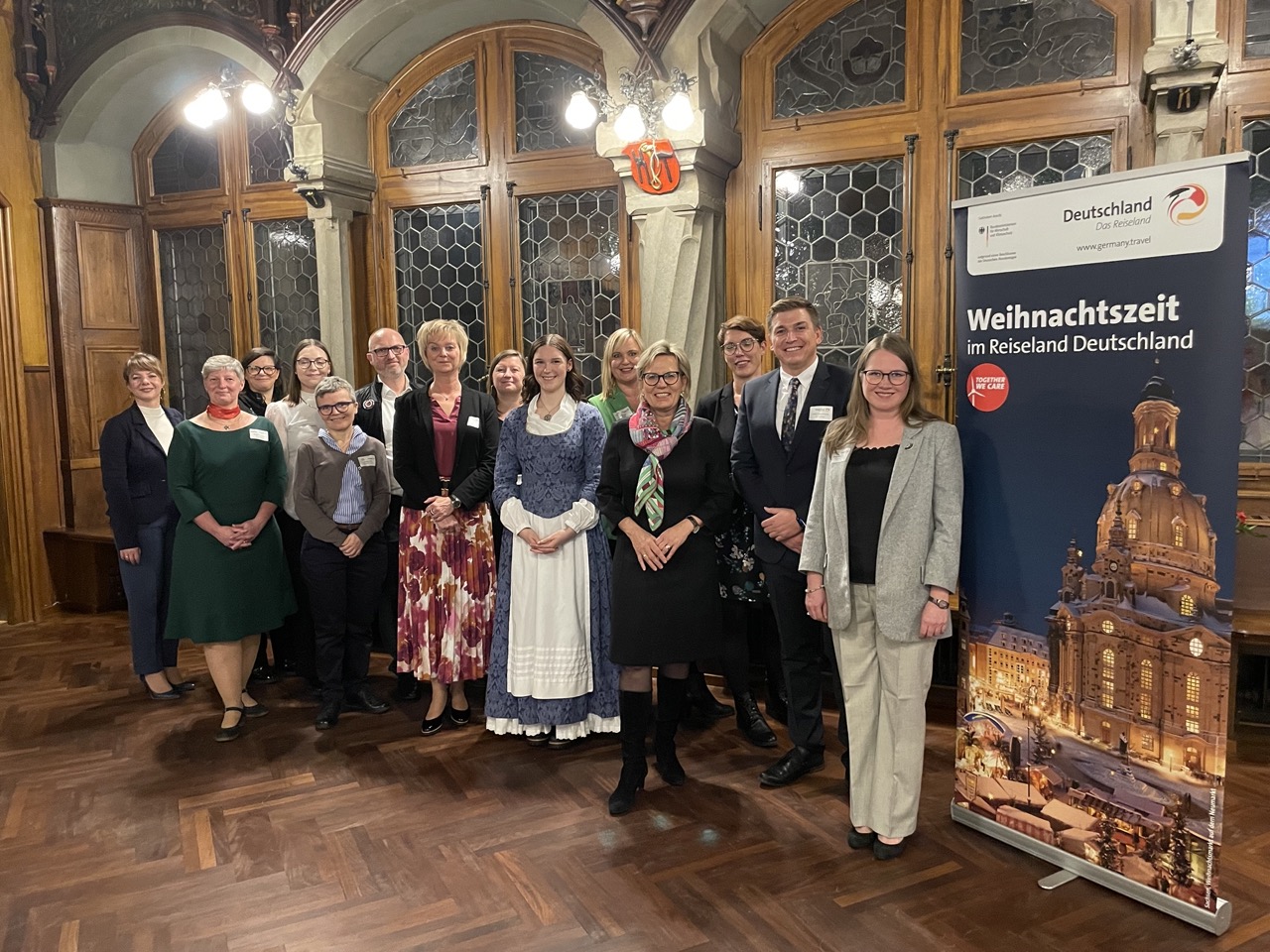 Sieben Regionen aus Sachsen präsentierten sich während DZT-Jahreskonferenz in Zürich.
